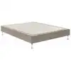 Image de Sommier Tapissier Bultex Reset Grege 140x190 2 Places 19cm 5 Zones Lattes Bouleau