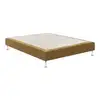 Image de Sommier tapissier 140x190 5 zones 19 cm en bois moulé avec mousse 6 cm 7797583