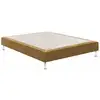 Image de Sommier Tapissier Bultex Reset Ocre 2 Places 2x90x200 Cm Hauteur 19 Cm
