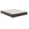 Image de Sommier tapissier bultex reset marron 160x200 cm 5 zones 2 places 7798164