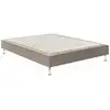 Image de Sommier Bultex Reset Taupe 5 Zones 2x90x200 Cm Tapissier