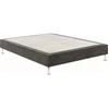 Image de Sommier Coffre Bultex Reset Gris 80x200 5 Zones Mousse 6 Cm Lattes Bouleau