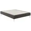 Image de Sommier Tapissier Bultex Reset Gris 2 Places 2x90x200 Cm Hauteur 19 Cm