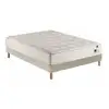 Image de Matelas ressorts ensaches beau dormir lin 160x200 + sommier 13 lattes 7725191