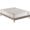 Image de Ensemble Matelas Et Sommier Epeda Beau Dormir Taupe 160x200 Cm
