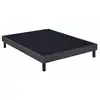 Image de Sommier Tapissier Epeda Unic 2 Places 2x100x200 Gris Anthracite 14 Cm