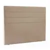 Image de Tête De Lit Capitonnée Thera Structure Bois Moka 200 X 120 Cm Bultex