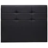 Image de Tête De Lit Cozy Chine Gris Anthracite 140cm (150cm Finie)
