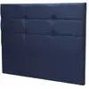 Image de Tête De Lit Merinos Cozy 2 Bleu Nuit 150x120x11