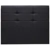 Image de MERINOS Tête de lit Cozy chine gris anthracite 160cm (170cm finie)