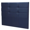 Image de Tête De Lit Merinos Cozy 2 Bleu Nuit 170