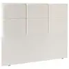 Image de Tête De Lit Carre Chic 180cm Chenillé Lin