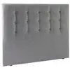 Image de Tête De Lit Prestige 160cm Trame Gris Clair