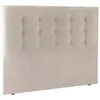 Image de Tête De Lit Prestige 160cm Jersey Galet