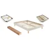 Image de MERINOS Sommier 140 x 190 Self Kit tisse sable blanc 1419