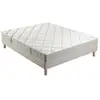 Image de Ensemble Matelas Et Sommier Bultex Pack Elementaire Mousse Light Beige 160x200 Bultex
