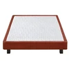 Image de Sommier Tapissier Epeda Celest Terra 140x190 Rouge 2 Places Fabric Bois Fabriqué En France