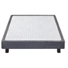 Image de Sommier Tapissier Epeda Celest Gper 2 Places 2x80x200 Cm Gris Anthracite Fabrique En France