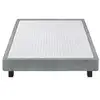 Image de Base de lit ressorts capitonnee 2 places vert 2x90x200 7992688