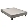 Image de Sommier tapissier epeda celest argent 2x90x200 trame argentee