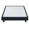 Image de Sommier tapissier rembourre 2 places 2x80x200 cm bleu 7991533