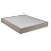 Image de Epeda Univer Sable Base De Sommier À Ressorts 2x80x190 Cm Beige 3 Zones Renforcées