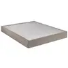 Image de Sommier a ressorts univer sable 2 x 80 x 190 cm beige 3 zones 8117055