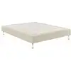 Image de Somier Tapissier Bultex Reset Clin 2 Places 200x200 5 Zones Bois Massif Lin Chevron