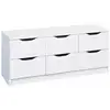 Image de Jenny Blanc - Commode 6 Tiroirs
