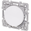 Image de Interrupteur permutateur de va-et-vient Blanc Eur'Ohm Square 60226