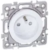 Image de Prise - EUROHM - Square - 2P+T - Blanc - Intérieur - Prêt à poser