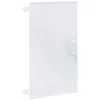 Image de Porte 39 modules - EUROHM - 3 rangées - Plastique blanc - Poignée ergonomique