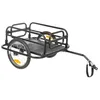 Image de Remorque utilitaire pliable CGN L69 X L48 X H26 - noir - jusquà 40 kg de charge