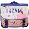 Image de Cartable enfant Pol Fox Dream - rose/bleu/blanc - Rose - 38 cm