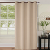 Image de Rideau Home Tendance Semi Occultant 140 X 260 Cm Beige 100% Polyester