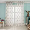Image de Paire de Voilages Coquillages Taupe 140x260 cm