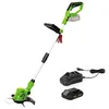 Image de Coupe Bordure sans fil 20V + Batterie lithium 2AH + Chargeur + Jeu de 20 lames coupantes VITO LI