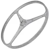 Image de Poulie de tambour diam.298mm dorigine Machine à laver Lave-linge 481252888083 WHIRLPOOL IGNIS LADEN BAUKNECHT INDESIT PROLINE