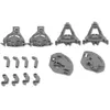 Image de Paliers de fixation panier inférieur Lave-vaisselle 00418675 SIEMENS BOSCH NEFF GAGGENAU BALAY