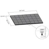 Image de Filtre charbon pour hotte AIRFORCE - FCHAR 350 x 191 x9mm