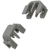 Image de Clips fixation panier (X2) dorigine Lave-vaisselle 00167291 SIEMENS BOSCH NEFF GAGGENAU VIVA WHIRLPOOL CONSTRUCTA ARISTON H
