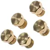 Image de Jeu dInjecteurs gaz butane/propane pour Four et Cuisinière ARISTON HOTPOINT SCHOLTES - Blanc