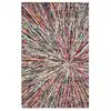 Image de Tapis Salon 120x170 Tissé Multicolore Rectangle Motif Ethnique Lyn6 Impact