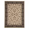 Image de Tapis Oriental 160x225 Rectangle Ivoire Tissé Motif Ancestral Lyn1 Nomed