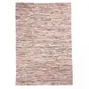 Image de Tapis Kilim 140x200 Rectangle Fait À La Main En Laine Multicolore