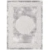 Image de Tapis Oriental 200x280 Rectangle Gris Clair Tissé Motif Ancestral Lyn7 Balrod