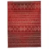Image de Tapis Berbère 235x320 Tissé Motifs Tribaux Lyn1 Berbi Rouge