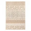 Image de Tapis Berbère 120x170 Tissé Motif Ethnic Lyn1 Orienvag Crème