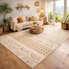 Image de Tapis berbère 120x170 tissé motif ethnic LYN1 ORIENVAG crème