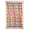 Image de Tapis Berbère 40x60 Tissé Motifs Tribaux Lyn5 Ourika A Multicolore